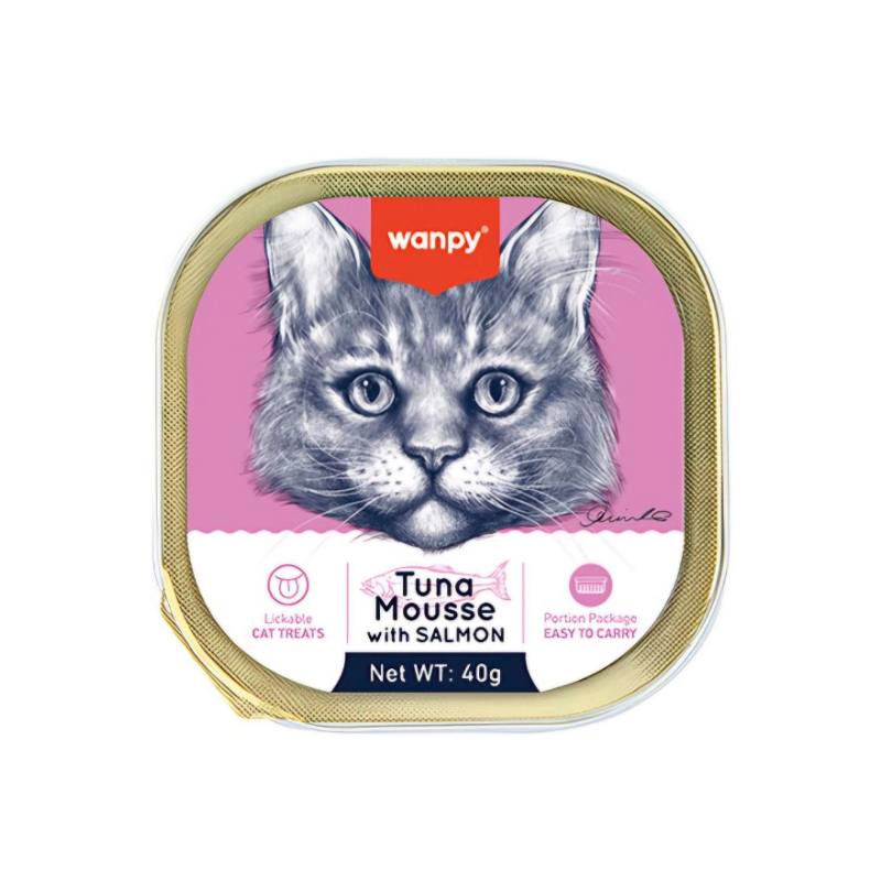 ووم ونپی طعم تن و سالمون بسته ۶ عددی